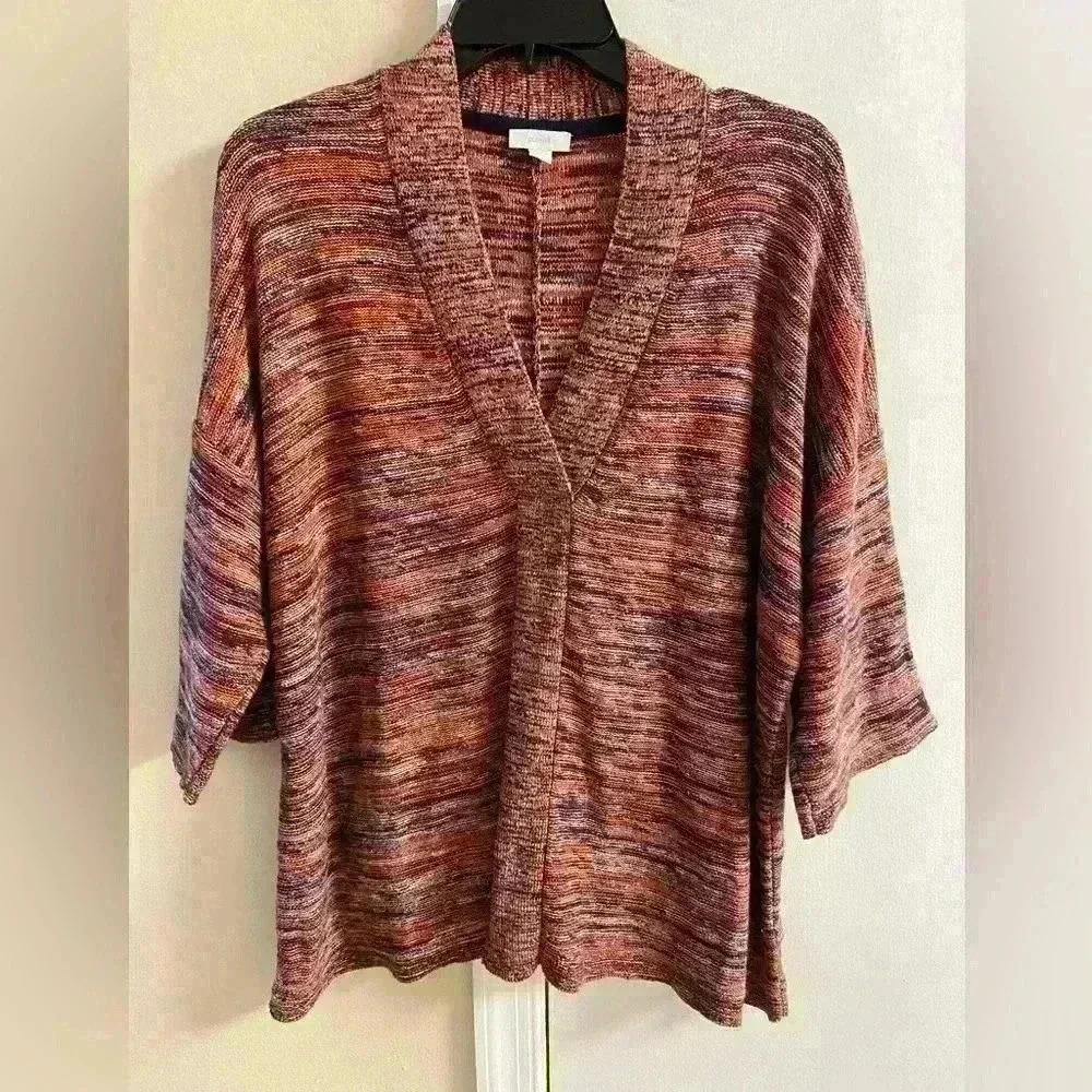 J Jill pure Jill sweater b neck pop over oversized boxy Small Petite